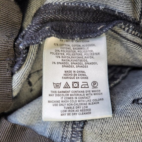 Pilcro and the Letterpress Anthropologie Women's Size 26 Jeans High Rise Legging - Picture 9 of 9
